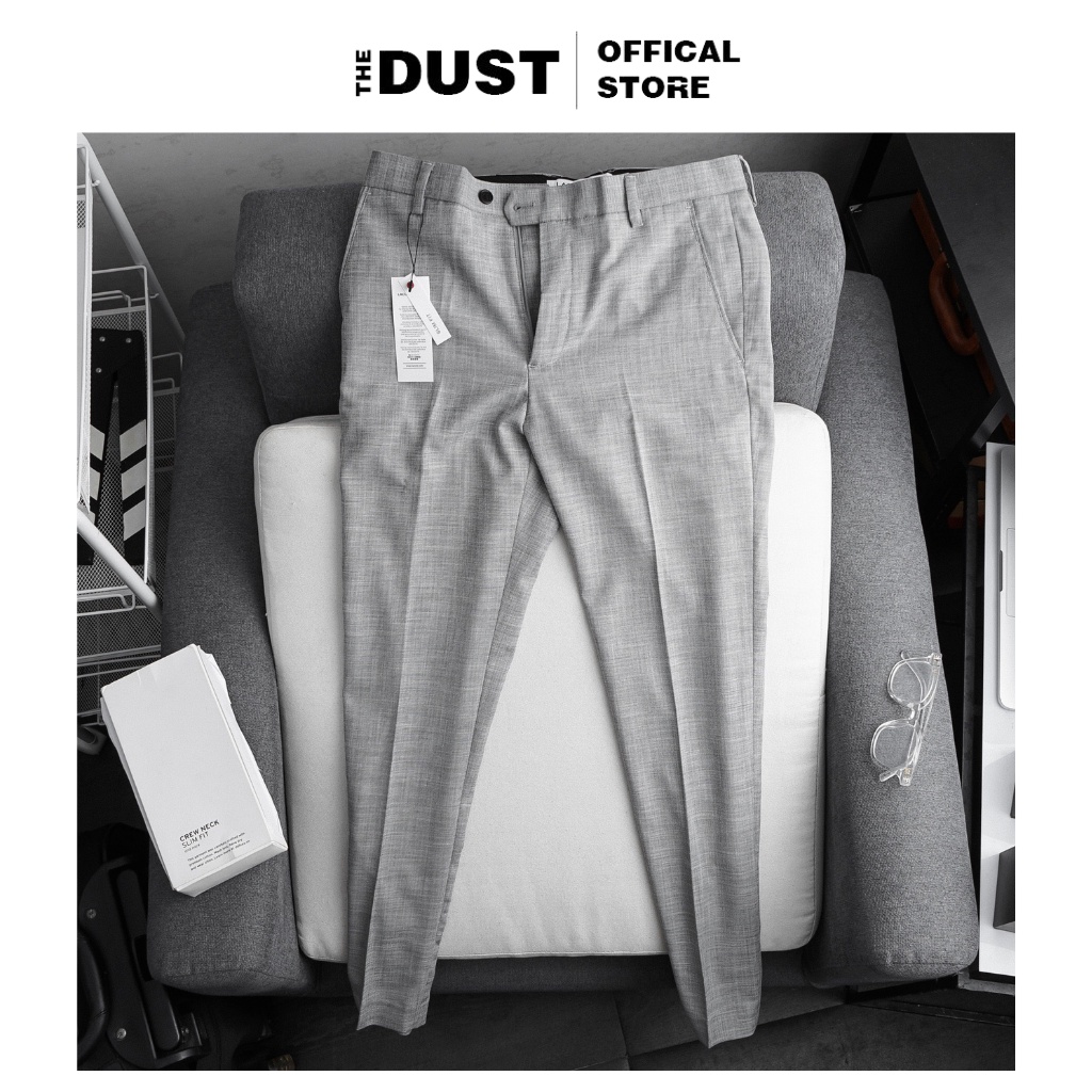 Quần âu nam công sở LCT xuất xịn, Quần tây nam form slimfit vải wool cao cấp