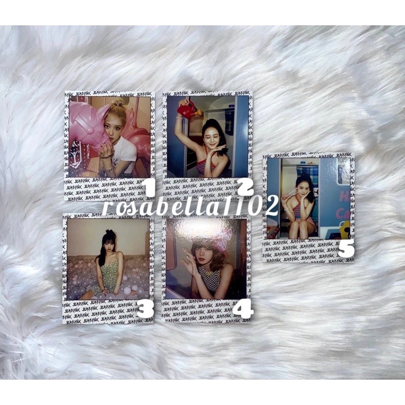 Bộ ảnh Polaroid BLACKPINK Summer Diary in Everland 2021
