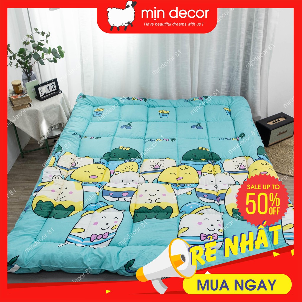 [Mã SKAMSALE07 giảm 10% tối đa 100K đơn 150K] ☄️FREESHIP☄️TẤM TOPPER NỆM - MATTRESS TOPPER BY MỊN DECOR