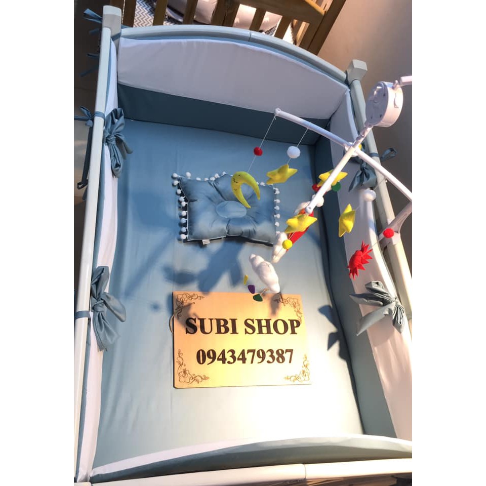 Quây xung quanh cũi_quây chắn cũi trẻ em _quây ga siêu đẹp SUBI SHOP