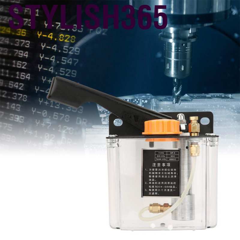 Máy Bơm Dầu Bôi Trơn 365 4mm Hp-5L 650cc Cho Cnc