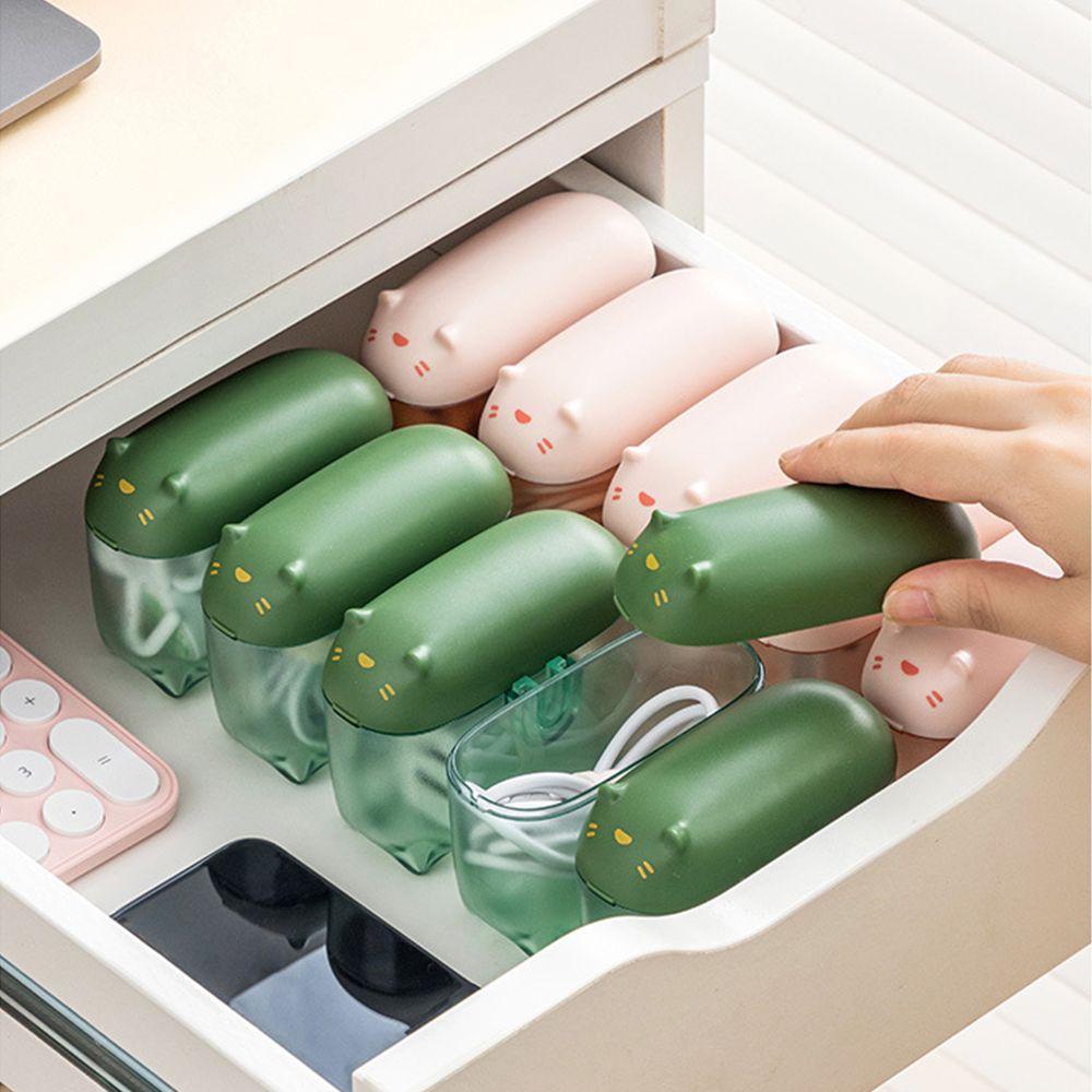 PINEVN Set 2 Hộp Đựng Dây Cáp Gọn Gàng Tiện Lợi