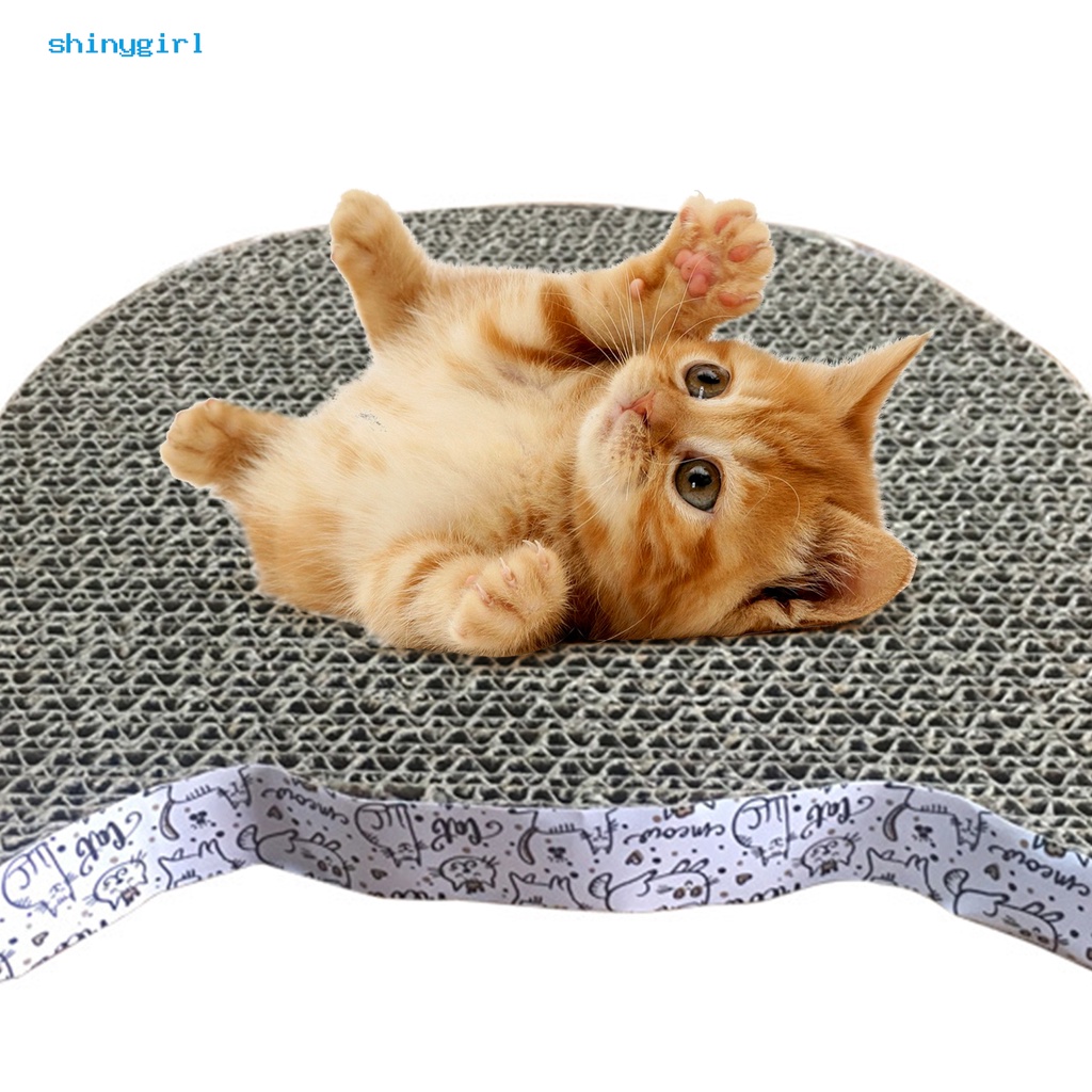 Đệm cào móng bằng giấy dày dặn thân thiện với môi trường dành cho mèo cưng