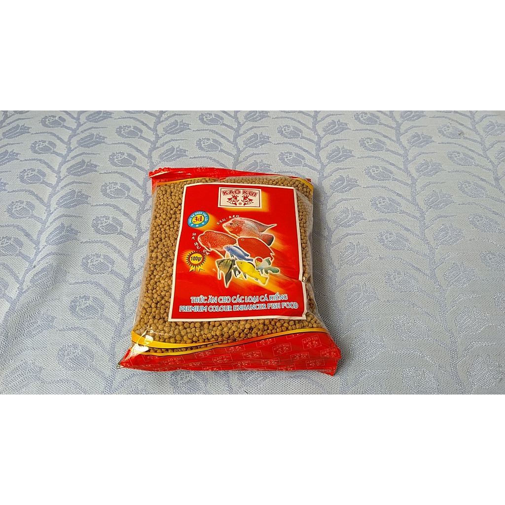 Thức ăn cho cá cảnh Kaokui, bịch 100gr.