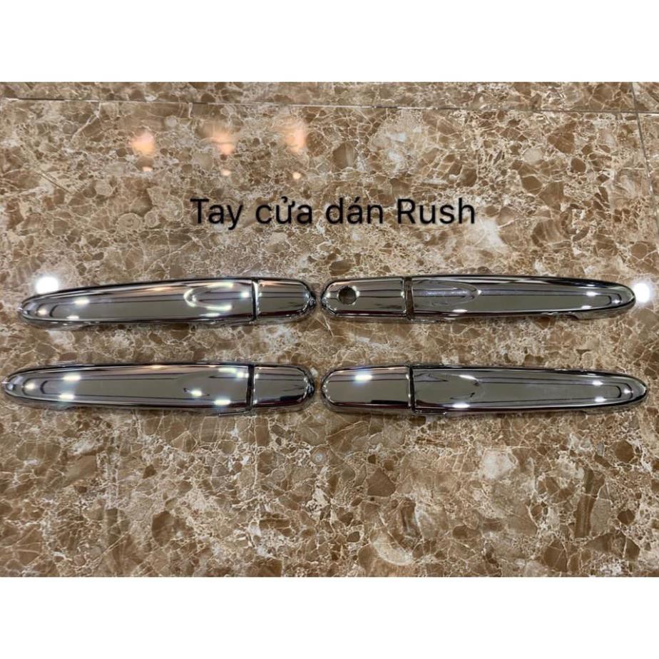 Ốp Tay Hõm Cửa Xe Toyota Rush 2018 2019 2020 Mạ Crom