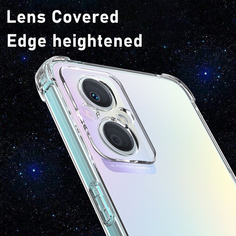 Ốp Điện Thoại TPU Mềm Trong Suốt Có Túi Khí Bảo Vệ Cho OPPO Reno 8Z Reno8Z 5G