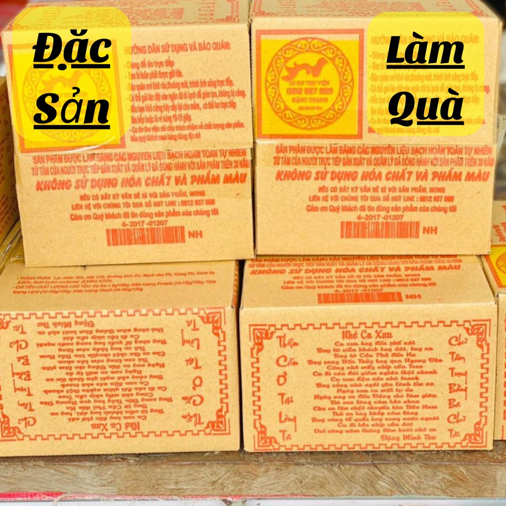 Đặc Sản Kẹo Cu Đơ Hà Tĩnh, Kẹo Phong Nga, Kẹo Thư Viện, Top Sản Phẩm Ngon Nổi Bật