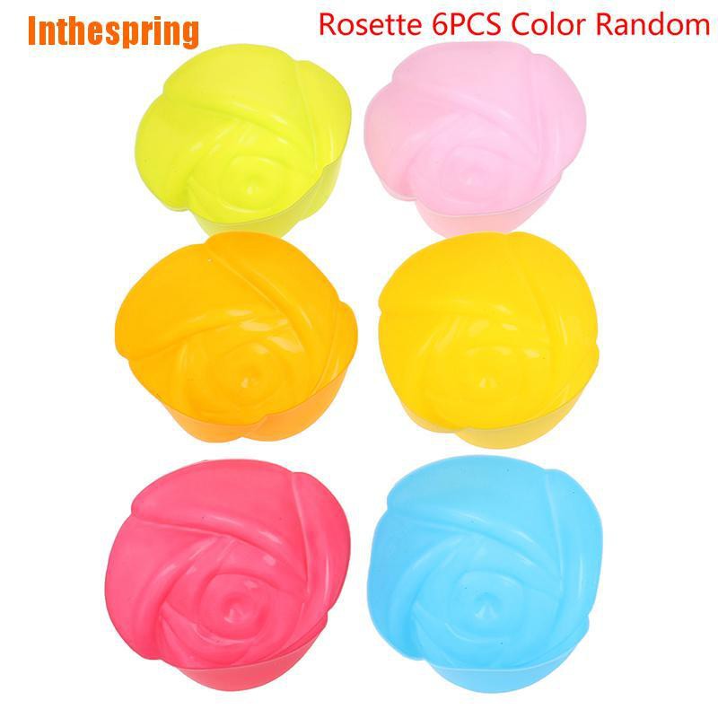 Bộ 6 Bánh Cupcake Silicone