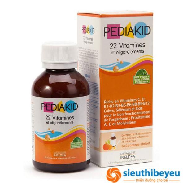 Pediakid 22 vitamin tổng hợp - Hàng Pháp