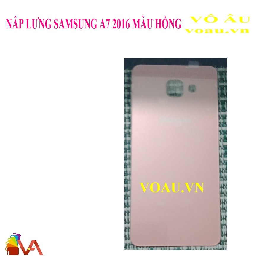 NẮP LƯNG SAMSUNG A7 2016 MÀU HỒNG