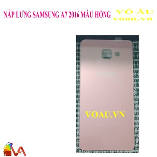 Nắp lưng samsung a7 2016 màu hồng