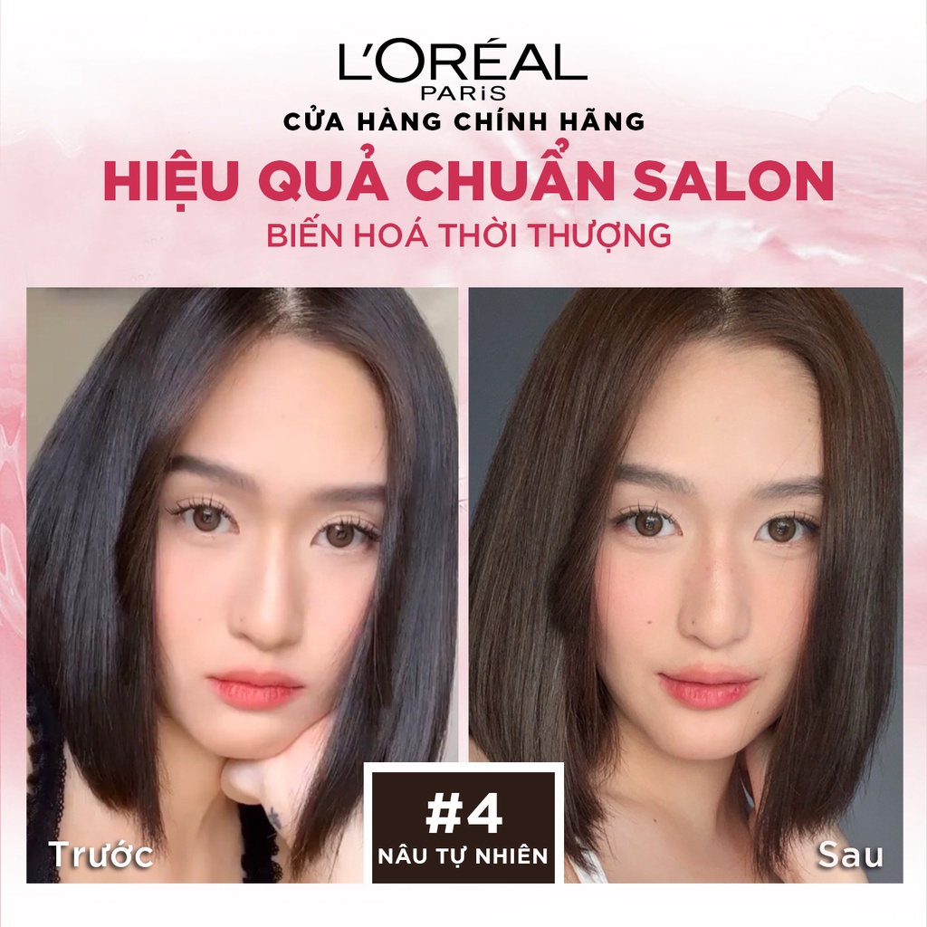 Màu nhuộm dưỡng tóc phủ bạc L'Oreal Paris Excellence Crème 172ml