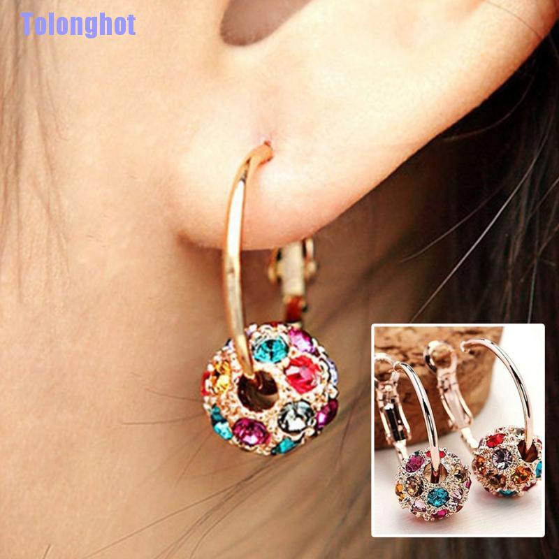 Tolonghot> 1Pair Magnetic Slimming Earrings Lose Weight Massage Slim Ear Stud Patch Jewelry