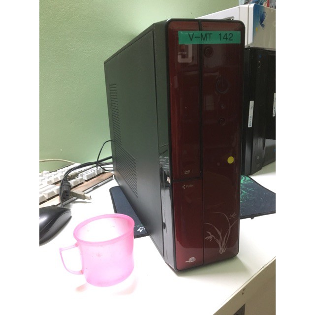 Vỏ Case mini kèm nguồn Hàn Quốc 450w nhỏ gọn đẹp mắt lắp vừa các dòng main thường 95