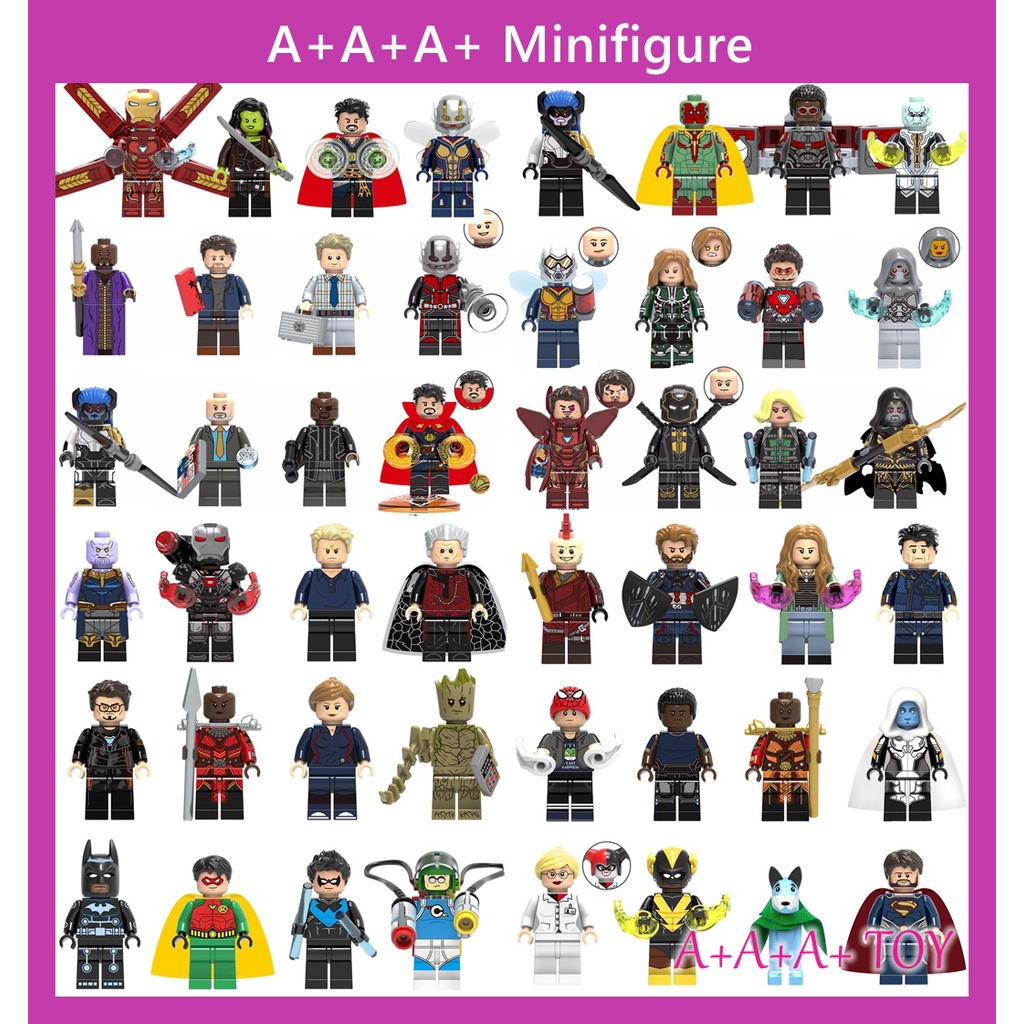 Mô Hình Nhân Vật Siêu Anh Hùng Minifigures