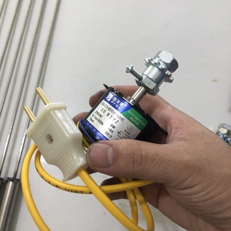 Mô Tơ Giảm Tốc 220v + Bộ Chế Máy Nướng Thịt 6 xiên đơn