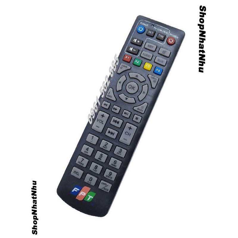 Điều khiển đầu thu tivi  FPT-Remote sử dụng đầu thu tivi FPT