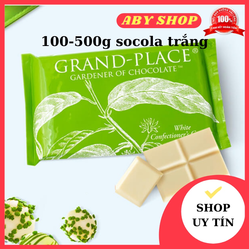 Socola trắng ⚡ SIÊU NGON ⚡ socola trắng grandplace 100g-500g vị đặc trưng ngon độc đáo