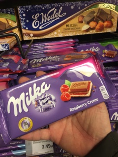 Socola Milka xách tay Balan