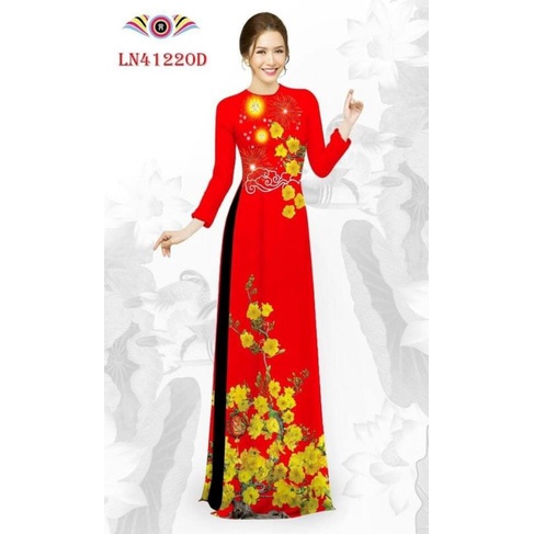 Vải áo dài Tết