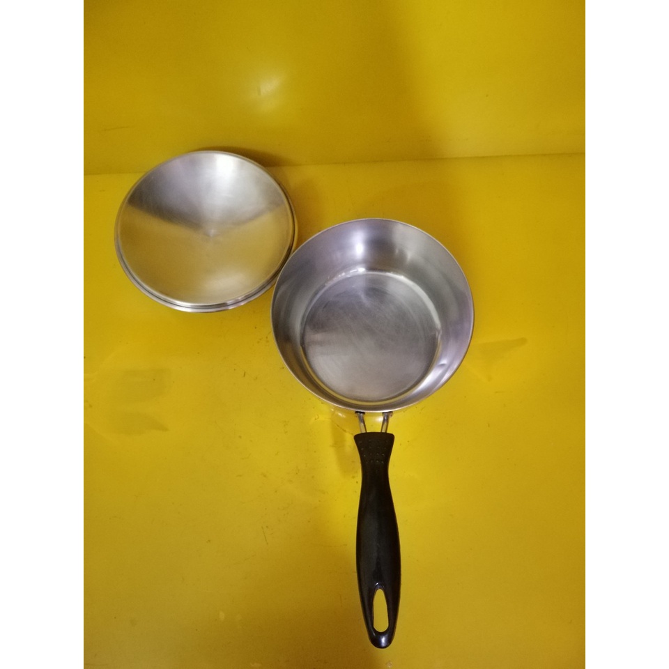 Quánh inox nội địa Nhật, size 18cm, cao 9cm (mã 572), Dùng được bếp từ