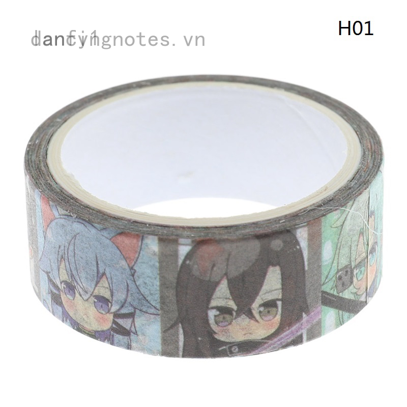 Lanfy1 Băng keo dán boku No My Hero Academia washi