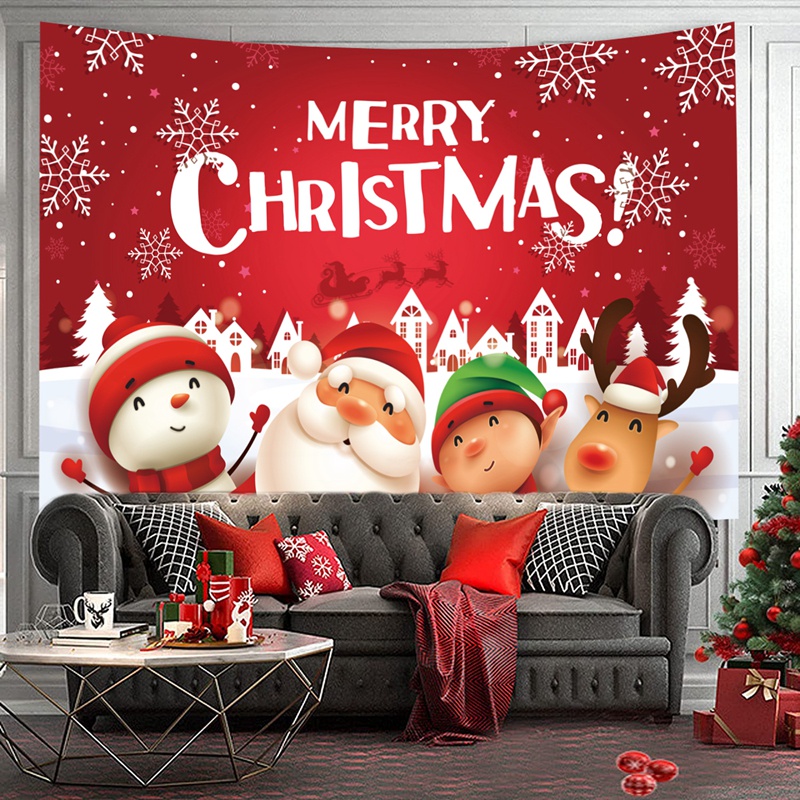 Phông Nền Chụp Ảnh 1 * 1.5M Chủ Đề Giáng Sinh / Sinh Nhật / Tiệc Tùng