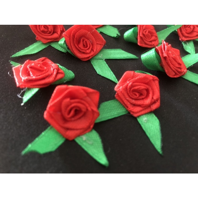 [10 bông] Hoa Nhí Lụa 2cm - Hoa Trang Trí - Phụ kiện thủ công Handmade