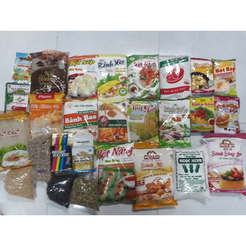 Các loại bột  mua nhìu giá cực sốc