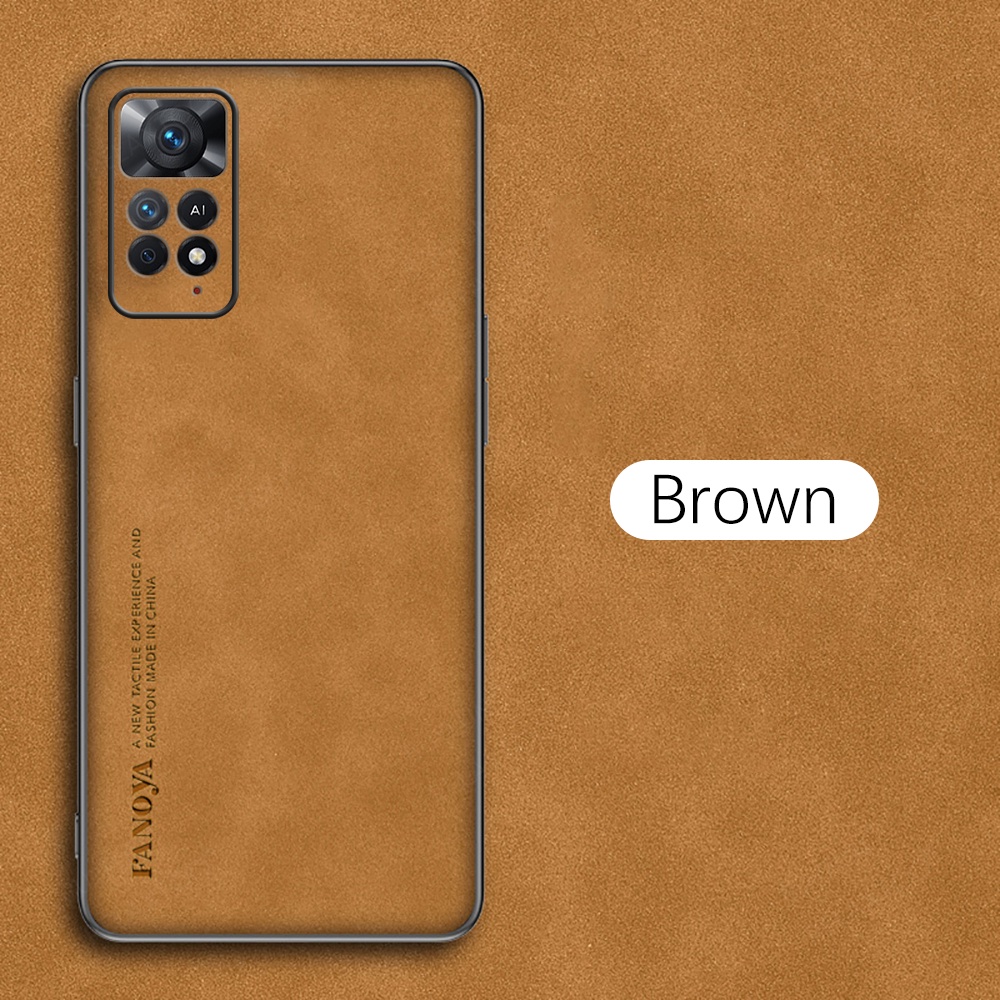 Ốp Lưng Chất Liệu Da Sang Trọng Cho Xiaomi Redmi Note 11 Pro Plus 5G Redmi Note 11 Pro 11S 5G