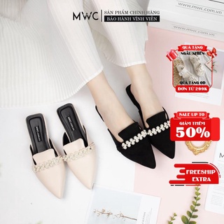 Dép Sục Nữ MWC Đế Vuông Đính Đá Sang Trọng NUCG-3376