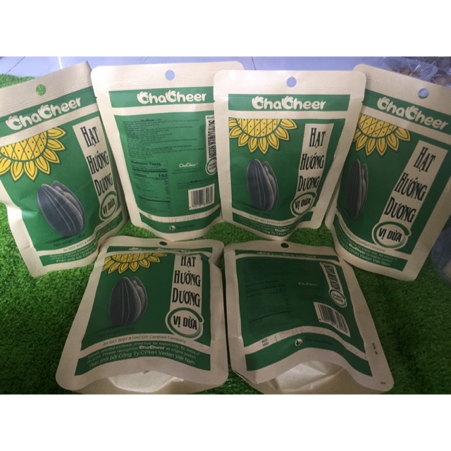 COMBO 5 GÓI HẠT HƯỚNG DƯƠNG CHACHEER 130g