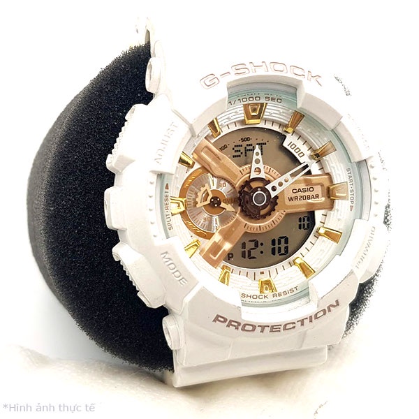 Đồng Hồ Casio Nam Kim-Điện Tử G-Shock NAMLOV-15A-7ADR (Trắng)