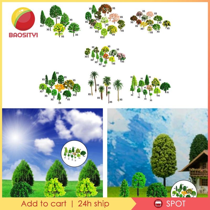 [Baosity1] Mô Hình Cây Nhỏ Trang Trí Bàn Cát Nhân Tạo