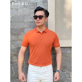 Áo Polo nam trơn THEBO vải cotton xuất xịn ,chuẩn form
