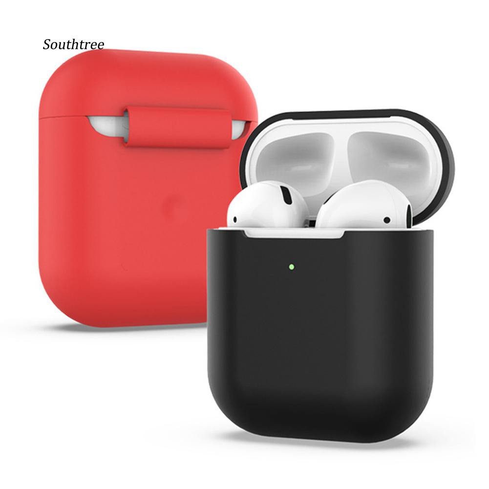 Vỏ bọc silicon bảo vệ hộp tai nghe cho Apple Airpod 2