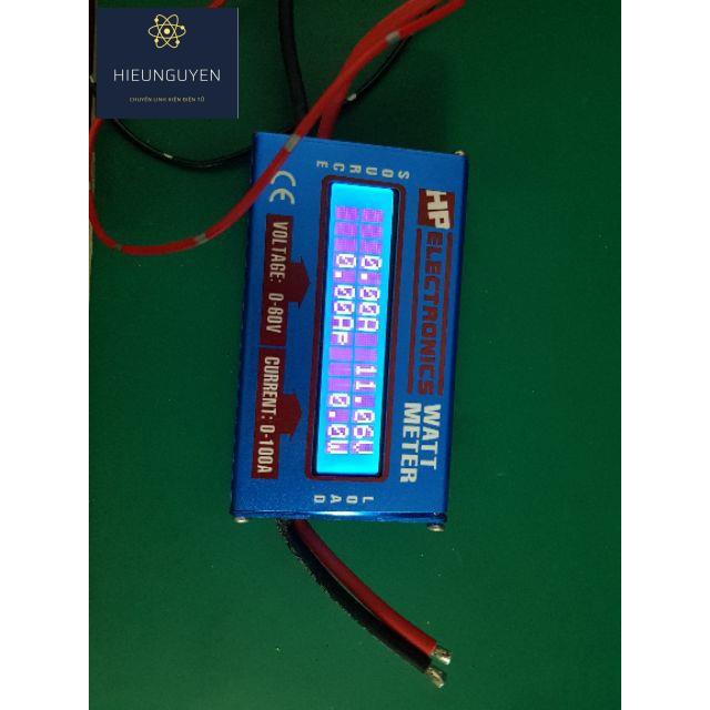 Sỉ lẻ Đồng Hồ LCD Đo Dòng Volt Ampe Dc 0-100A 0-60V