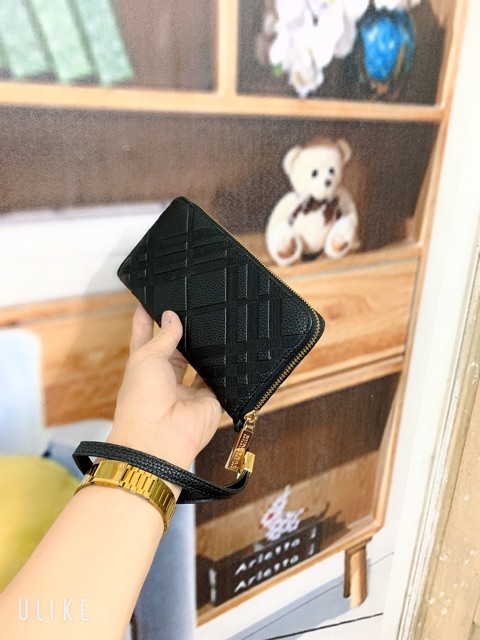 [FreeShip – Clip thật] Ví Da Cao Cấp 2020.Bóp Da Cầm Tay Nam Nữ. Ví Cầm tay.