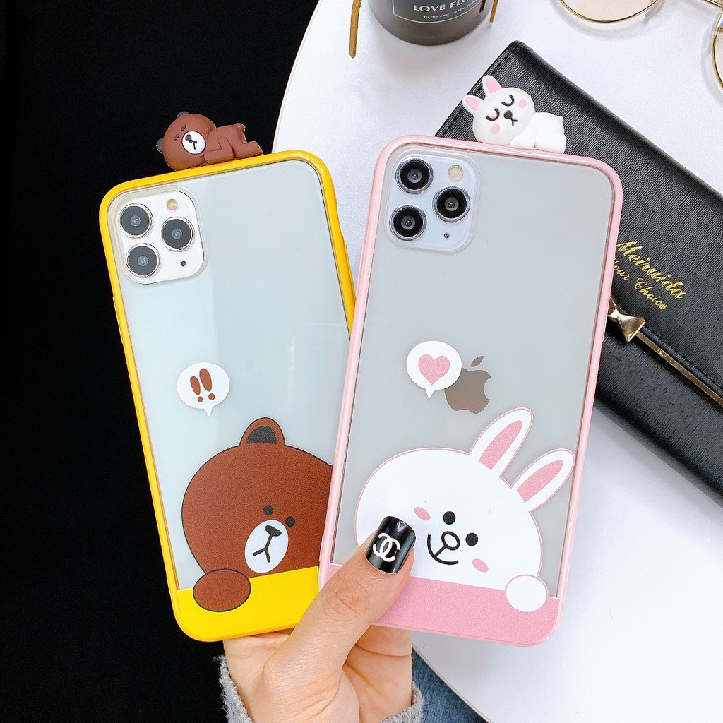 [ SAMSUNG ] Ốp Lưng Viền Silicon Gấu Thỏ - | BigBuy360 - bigbuy360.vn