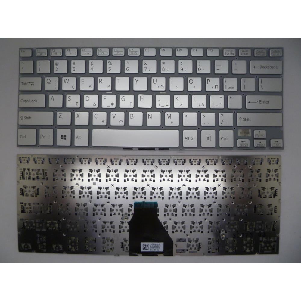 (KEYBOARD) BÀN PHÍM LAPTOP SONY SVF 14A (CÁP THẲNG) dùng cho CÁP THẮNG Ở GIỮA: SVF14A