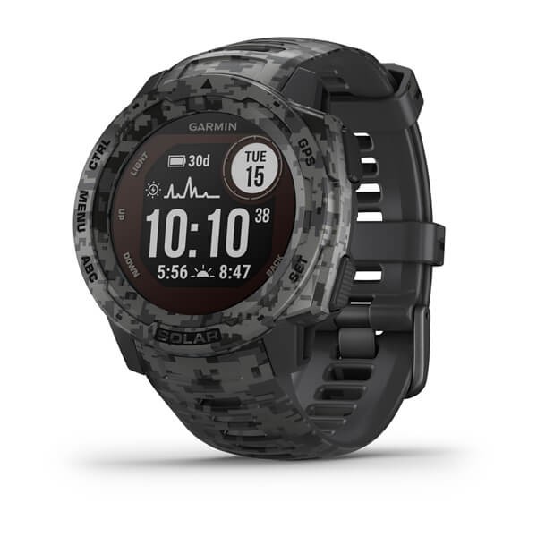 Đồng hồ thông minh Garmin Instinct Solar - Hàng Chính Hãng