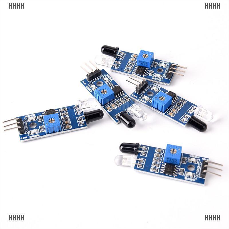 Bộ 5 Mô Đun Cảm Biến Hồng Ngoại Cho Xe Robot Arduino