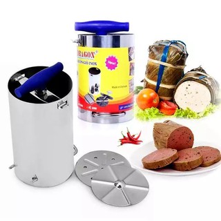 Dụng Cụ Khuôn làm giò chả inox cao cấp - loại 0.5 kg