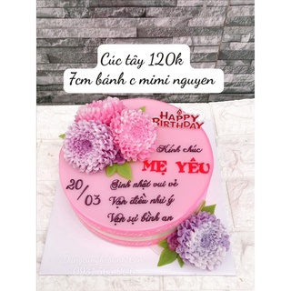 Khuôn Silicon Hoa Cúc Tây 7.5Cm