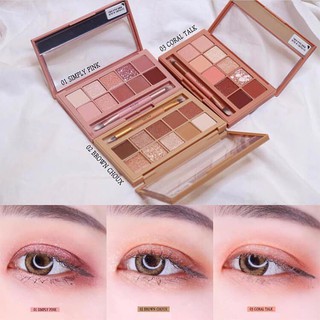 Bảng phấn mắt Clio Pro Eye Palette Coral Talk