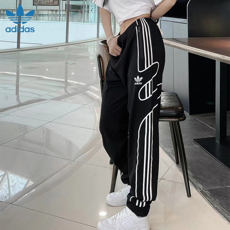 Quần Thể Thao Adidas Dáng Suông Rộng Thiết Kế Đơn Giản Cho Nam Và Nữ