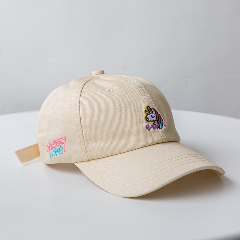 Mũ Lưỡi Trai Kỳ Lân Form Dadhat Mềm Dễ Dàng Gấp Gọn Chất Vải Cotton 1 Lớp Thoáng Mát Thêu 3d 3 Mặt Nón Cao Cấp