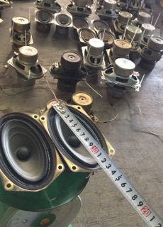 Cặp loa toàn dải oval tháo máy