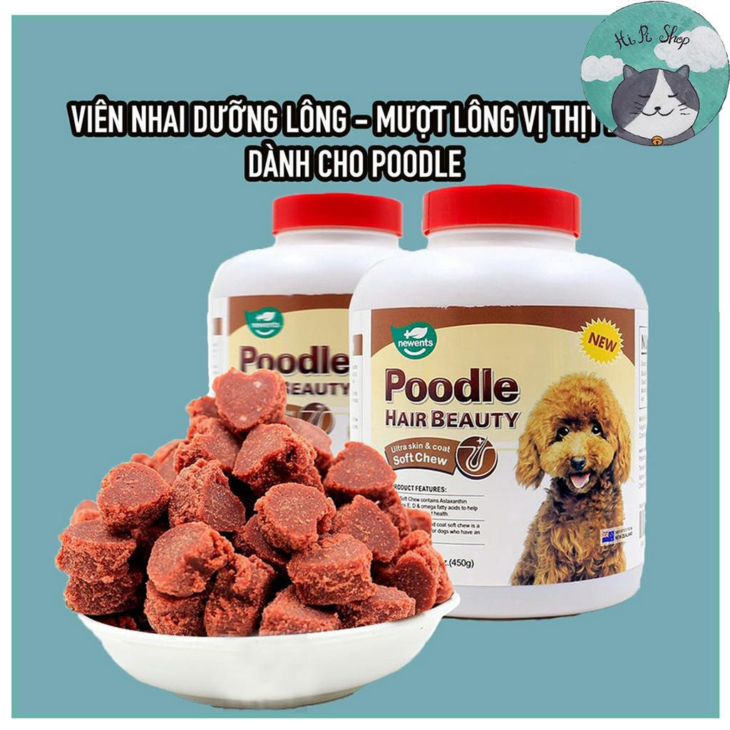 Viên Nhai Dưỡng Lông Da Poodle Hair Beauty