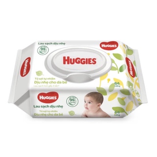 Khăn giấy ướt Huggies em bé 64 miếng/ thùng 12 gói